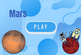 Planet Mars and its characteristics game online.