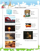 change of states of matter in daily objects and phenomena, science worjksheet for kids pdf 