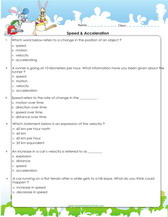 Force and motion actvitity games and worksheets