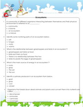 grade 5 science worksheets